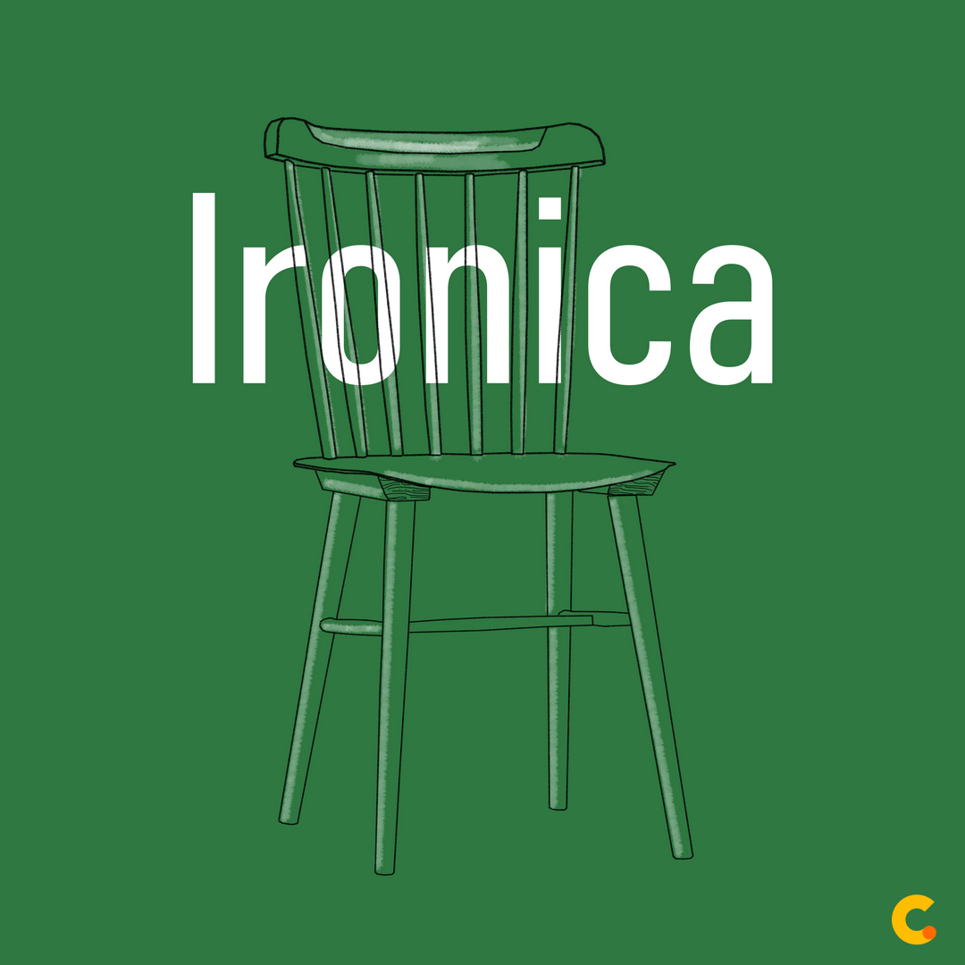 židle ironica